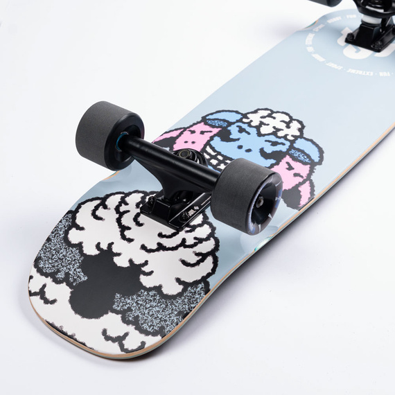 Urban Sports Viitorul animalelor Cruiser Skateboard 28.3"