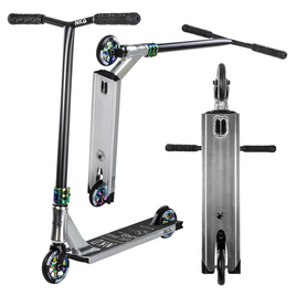 Scuter de performanță NKD Rally V4 Silver și Rainbow wys. 79 cm