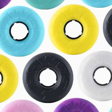 Hawgs Lil Ez 60mm 78A Longboard roți negru