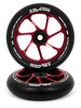 Slamm Team Scooter Roată negru și roșu110 mm (1 buc).)