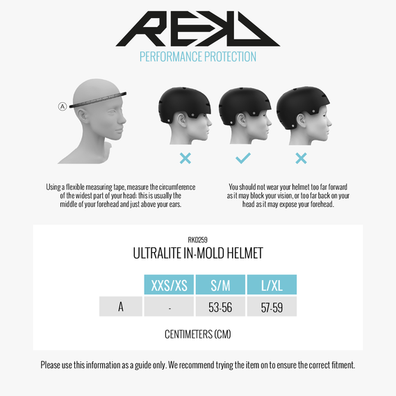 Rekd ULTRALITE In-Mold Helmet Albastru S/M