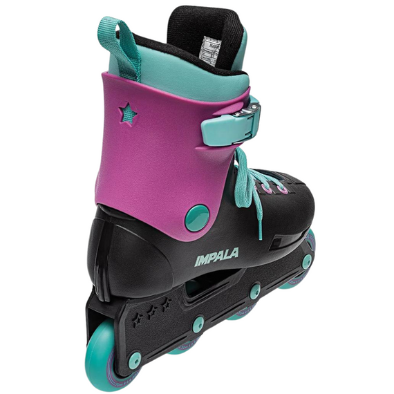 Impala Lightspeed Inline Skate Rollers de agrement Negru și Berry