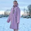 Poncho Poncho Jacket Story Change Robe Rose Tinted Pink