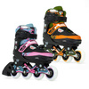 Patine pentru copii SFR Pixel reglabile Blue-Pink