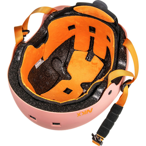 NKX Brain Saver Skateboard Helmet Peach