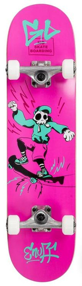 ENUFF SKULLY MINI Skateboard complet Roz 7.25"