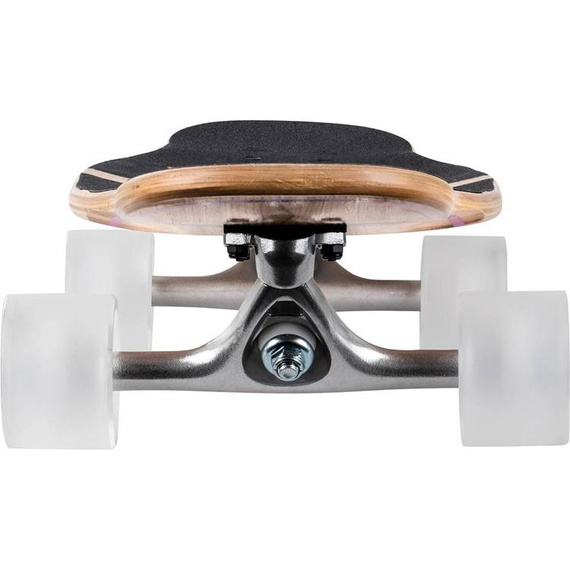 Longboard pentru dansatori NKX Geometric Olive Pink 112 cm