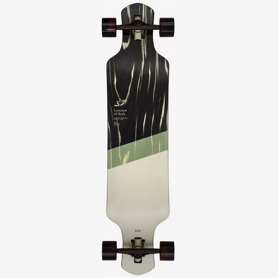 GLOBE Geminon Rock negru Macassar Epitome longboard 101.6 cm