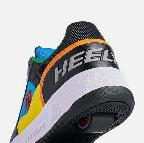 Pantofi Heelys Rezerve Low negru/roșu/turcoaz/galben