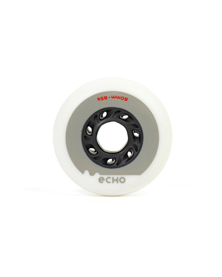 Echo Drift Wheels alb / crem 80 mm (4 buc) roți pentru role.)