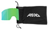 REKD Classic SnapFit Lens Chromatic Aurora lentile pentru ochelari de snowboard și schi
