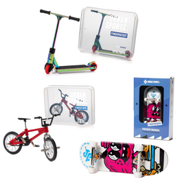 Set de jucării Finger: Fingerboard, Finger Scoot, Finger BMX