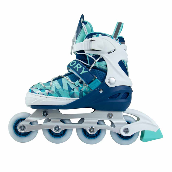 Story Spike Adjustable Inline Skates Albastru marin LED