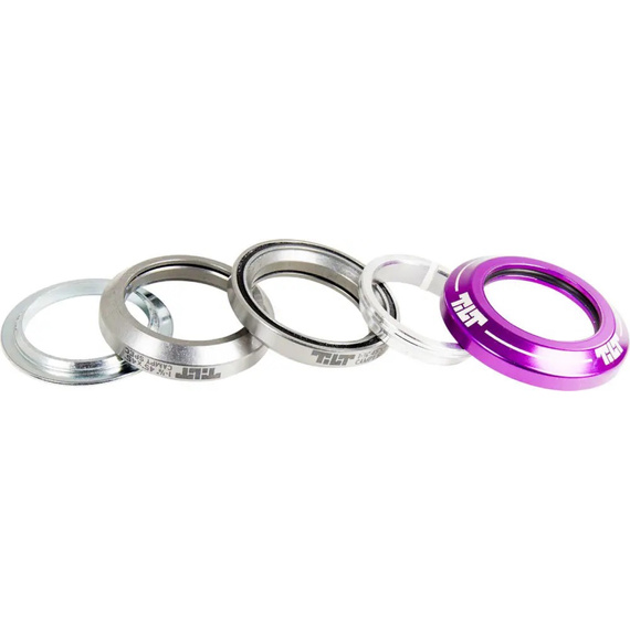 Tilt integrat Scooter Headset Purple 1 1/8"