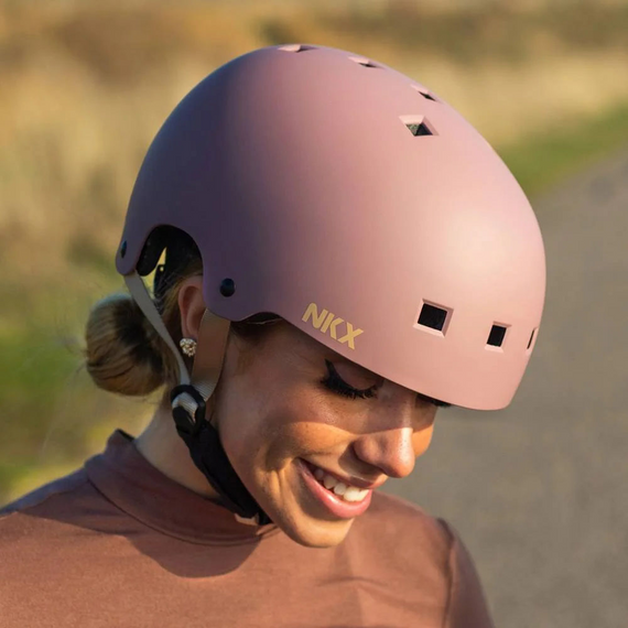 NKX Brain Saver Cască de skateboard Grayolet M