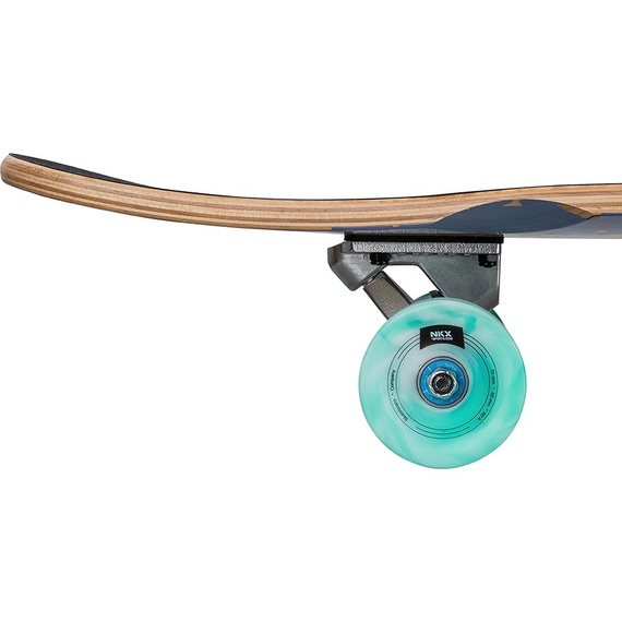 Longboard pentru dans NKX Vegas Green 123.5 cm