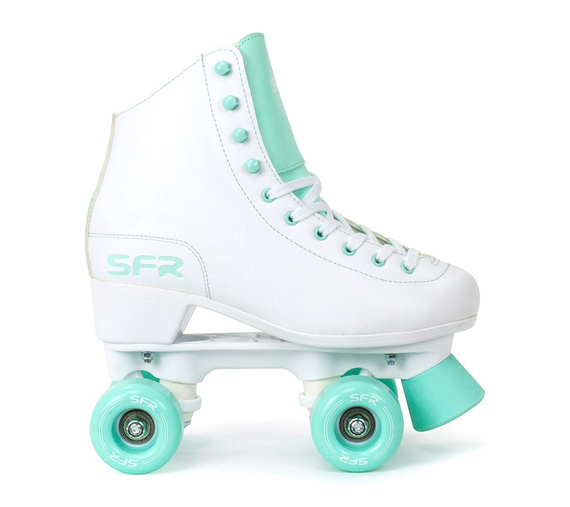 Patine SFR Figure Quad alb și verde