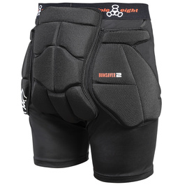 Triple Eight Bumsaver 2 Pantaloni scurți căptuși Negru