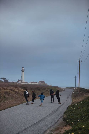 Cruiser skateboard LandYachtz Tugboat Midnight Snek Ultra Carve 30"