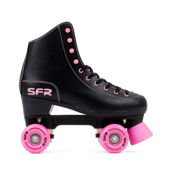 Patine SFR Figure Quad Negru și roz