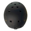 NKX Brain Saver Cască de skateboarding negru și auriu Pirate