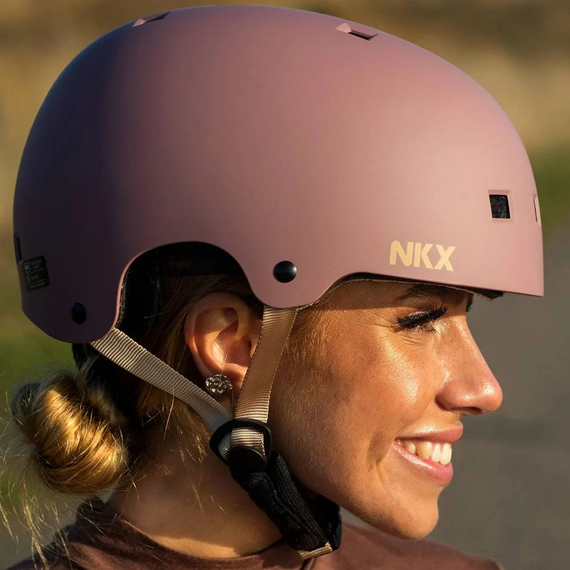 NKX Brain Saver Cască de skateboard Grayolet