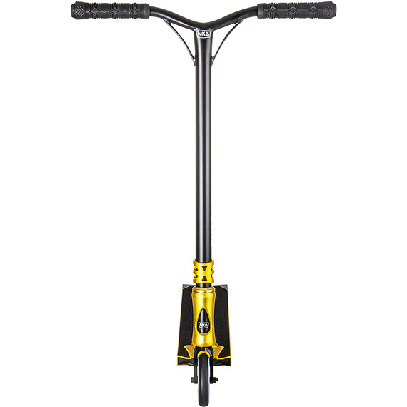 Performanță Scooter mare aluminiu ușor Platformă largă NKD Turbine Bull Gold Gold Înălțime 87 cm