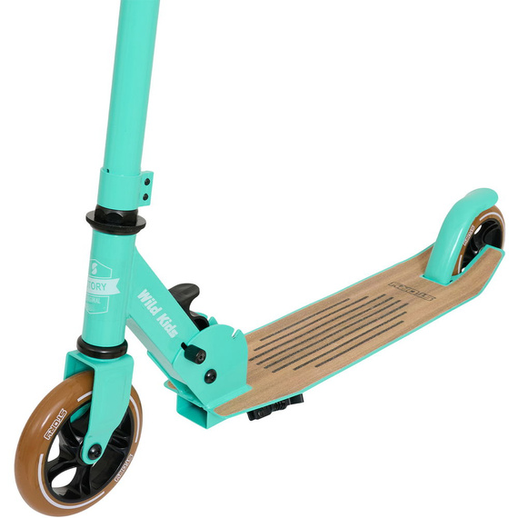 Scuter de transport urban pentru copii și adolescenți Story Wild Kids Mint wys. 73-85 cm