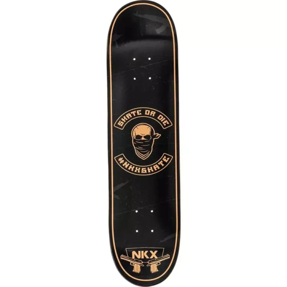 Deck top pentru skateboard-ul NKX Skate Or Die Death Gangster 7.75"