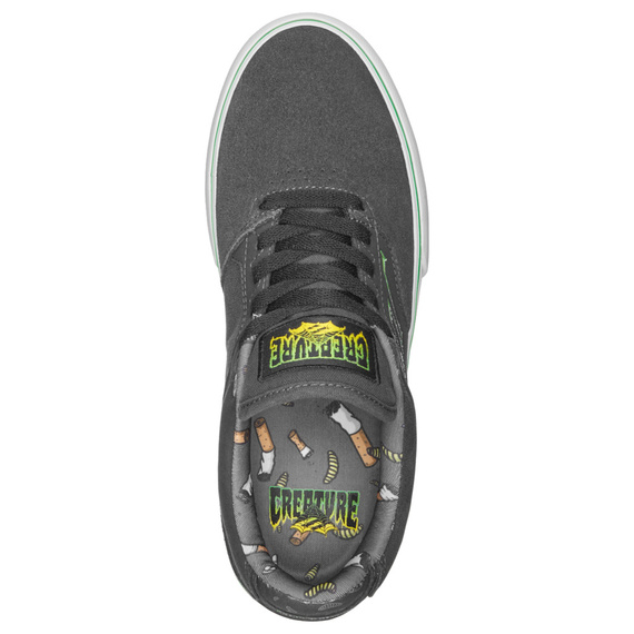 Pantofi EMERICA The Low Vulc X Creature Charcoal
