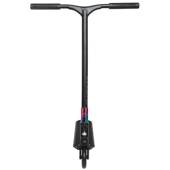 NKD RIZZ Stunt Scooter negru și curcubeu 81 cm
