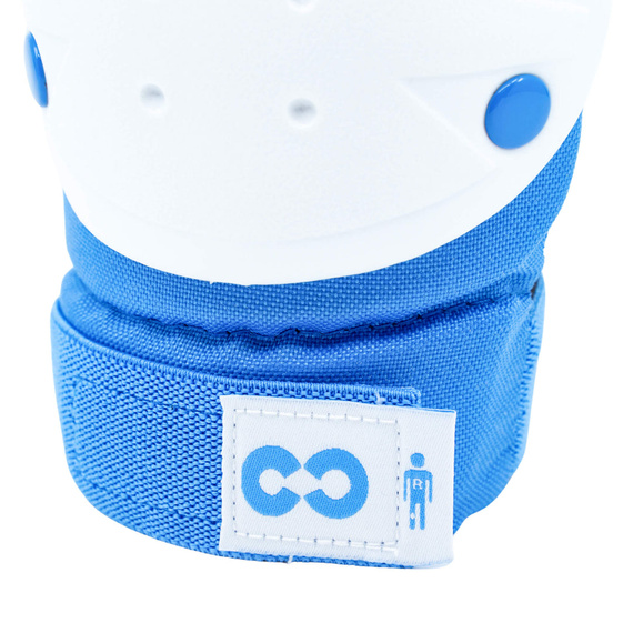 Set de protecții pentru copii CORE Kids Protection Junior Skate Triple Pad Set Albastru