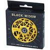 NKD Black Widow negru și auriu 120 mm roată scuter