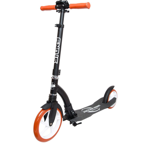Scuter de transport urban cu suspensie frontală Story Retro Ride Black Vintage