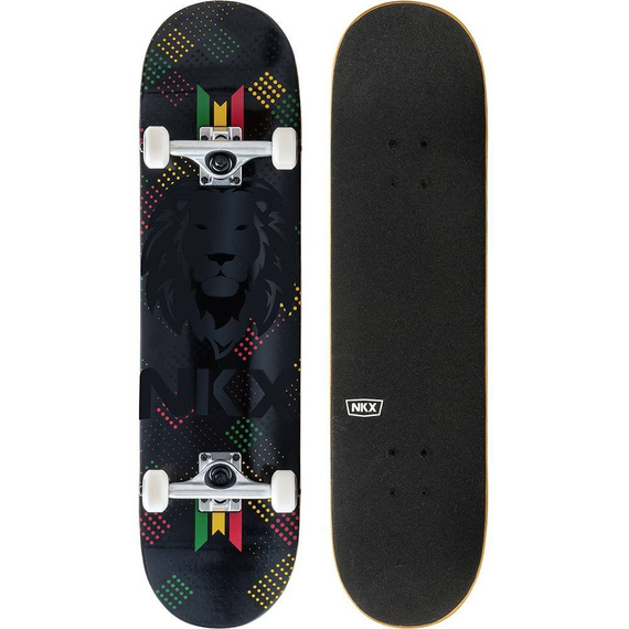Skateboard complet NKX Rasta Royal Series Lion 8.25"