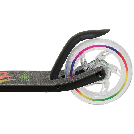 Story Wild Kids Urban Transport Scooter negru LED wys. 73-85 cm