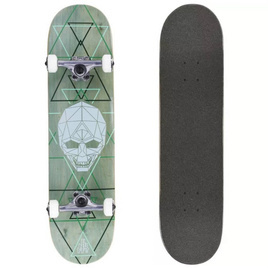 ENUFF GEO SKULL COMPLETE Verde 8.0" Skateboard