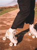 RIO ROLLER ROSE QUAD SKATES Cream patine cu rotile