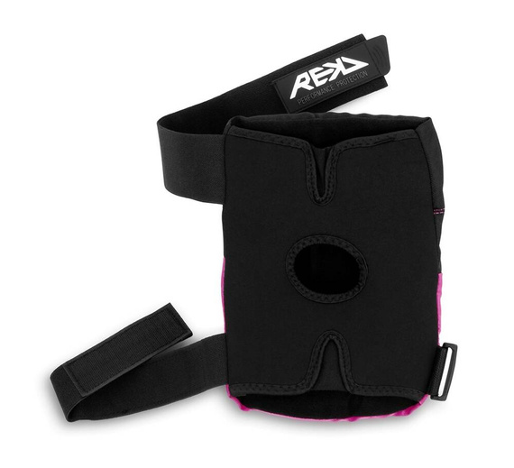 Genunchiere REKD Ramp negru roz