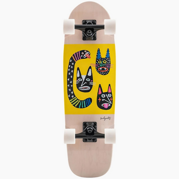 Cruiser skateboard LandYachtz Dinghy Classic Wild Cats 72.5 cm