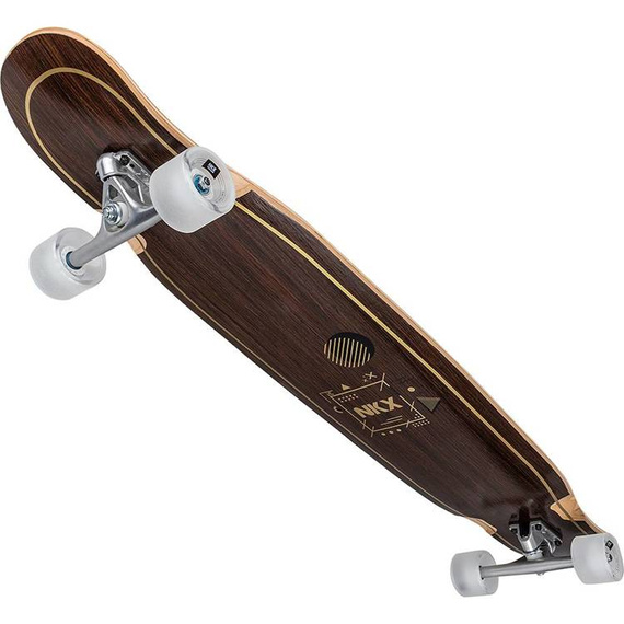 Longboard pentru dansatori NKX Geometric Gold 122 cm