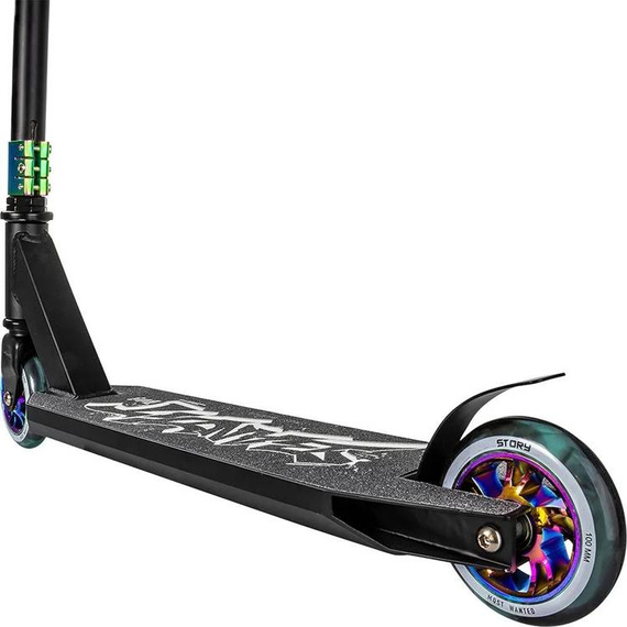 Scuter de performanță Story Bandit DOS Negru și Rainbow High. 81 cm