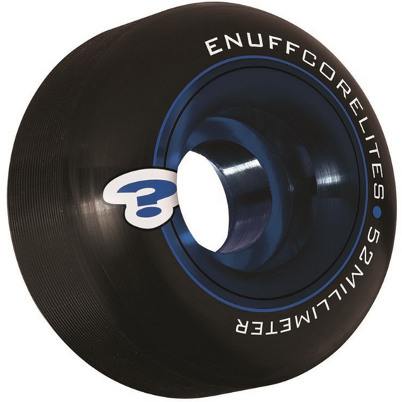 Enuff Corelites Skateboard Wheels Negru / Albastru 52 mm