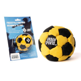 Zośka Footbag Urban Sports 32 Panouri negru și galben