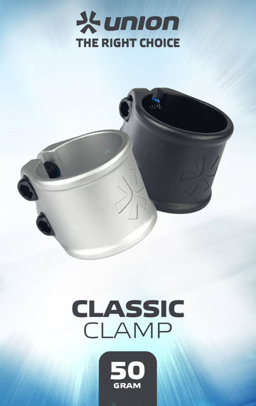Union Classic Clemă dublă Argint