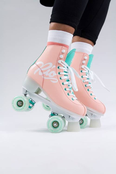 RIO ROLLER Script Patine Quad Peach