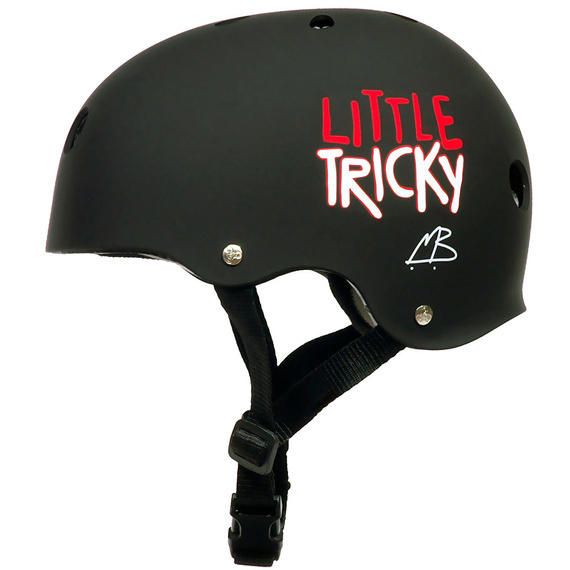 Kask dla dzieci Triple Eight Little Tricky Dual Certified Helmet JR Czarny