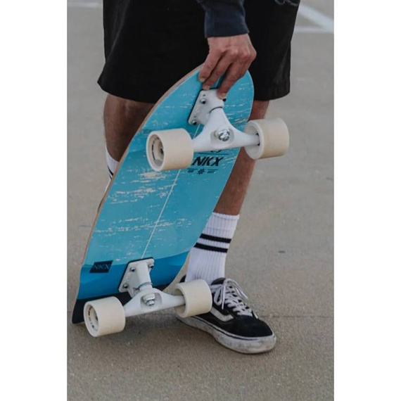 Surfskate Skateboard NKX Maverick Albastru 31"