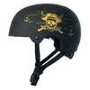 NKX Brain Saver Cască de skateboarding negru și auriu Pirate