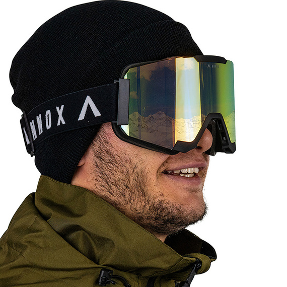 Ochelari de snowboard și schi Annox Team Adult RevoRed